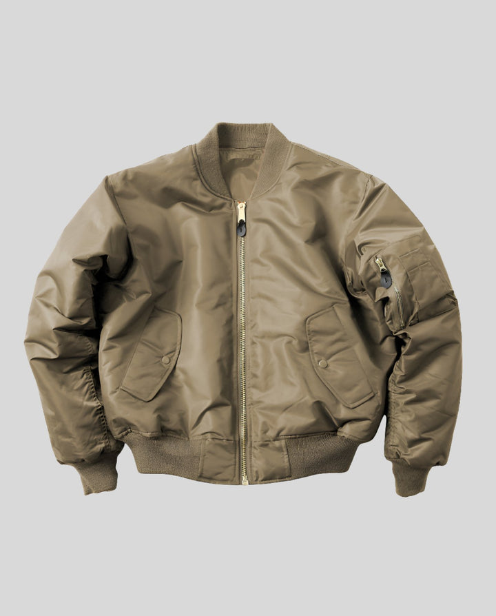 Comfortable Bomber Jacket for Women with Collar Side Pockets Casual Style