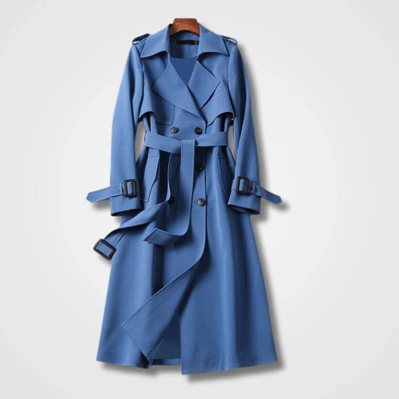 Comfortable Winter Coat for Women with Soft Drape Layering Style 2