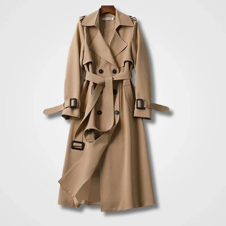 Comfortable Winter Coat for Women with Soft Drape Layering Style 2