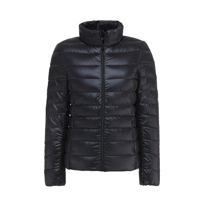 Comfortable Winter Coat for Women with Soft Drape Layering Style