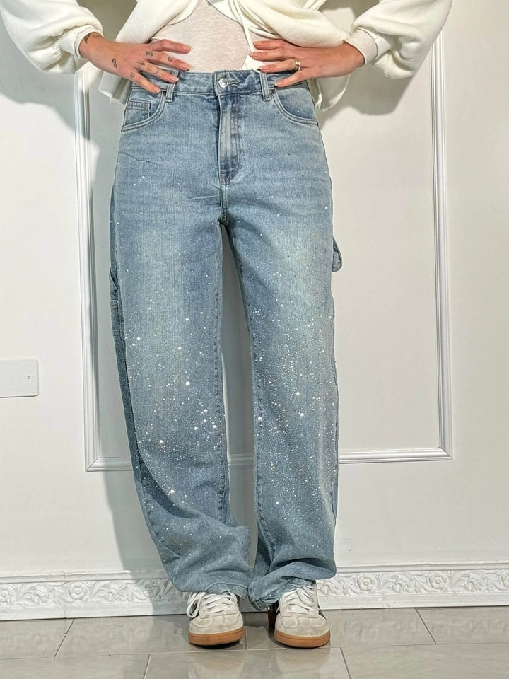 Effortless Baggy Jeans for Women with Wide Leg Relaxed Style