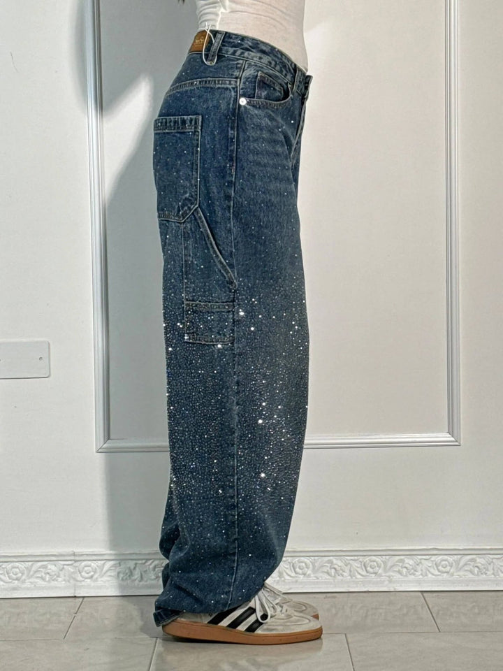 Effortless Baggy Jeans for Women with Wide Leg Relaxed Style