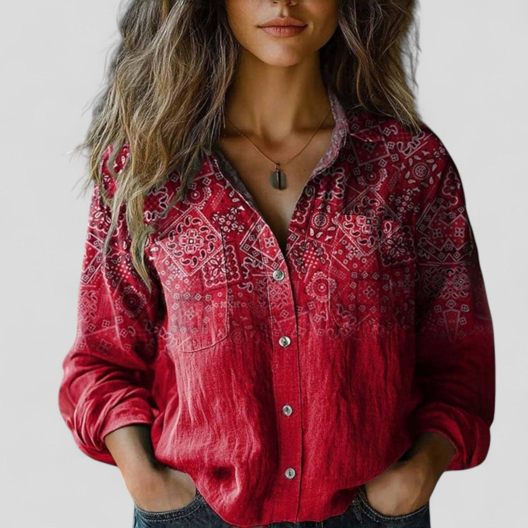 Effortless Button Up Shirt for Women with Classic Cut Casual Style