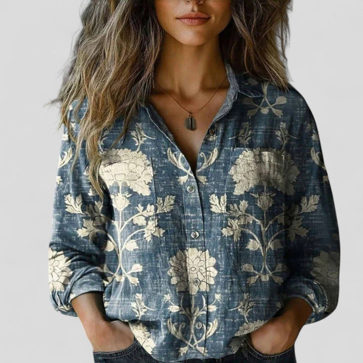 Effortless Button Up Shirt for Women with Classic Cut Casual Style
