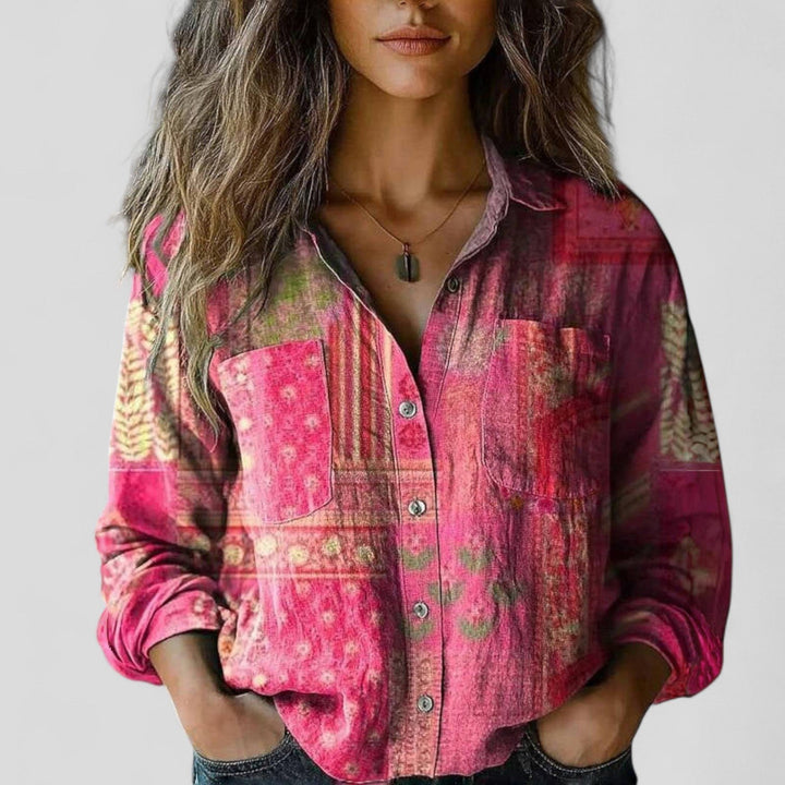 Effortless Button Up Shirt for Women with Classic Cut Casual Style