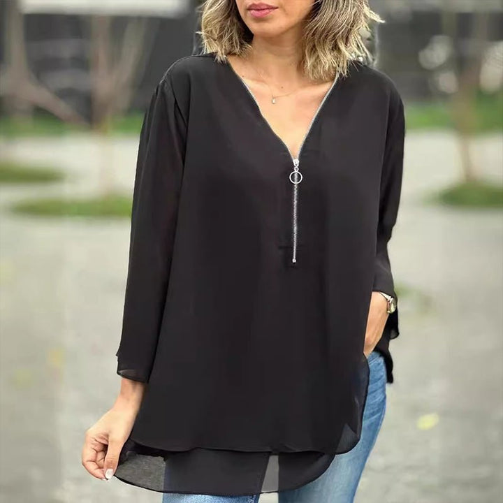 Effortless Going Out Top for Women with Soft Drape Evening Style