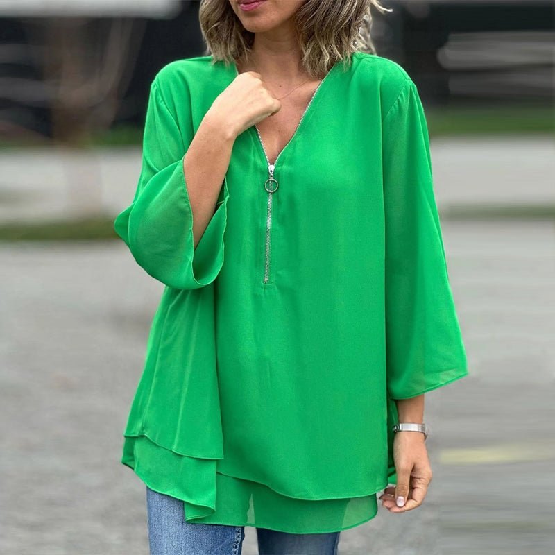 Effortless Going Out Top for Women with Soft Drape Evening Style