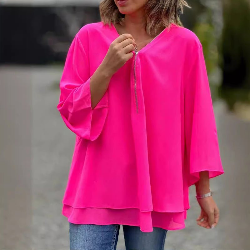 Effortless Going Out Top for Women with Soft Drape Evening Style