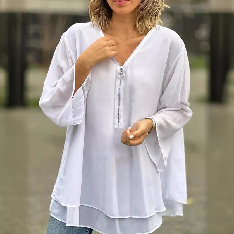 Effortless Going Out Top for Women with Soft Drape Evening Style