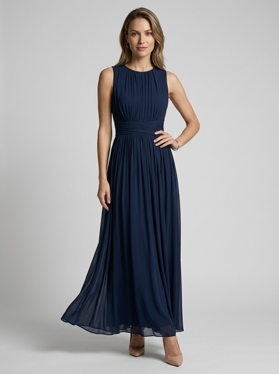Elegant Chiffon Formal Dress for Women with Soft Drape Formal Style