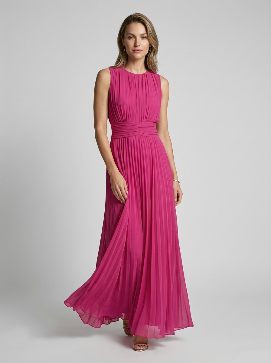 Elegant Chiffon Formal Dress for Women with Soft Drape Formal Style