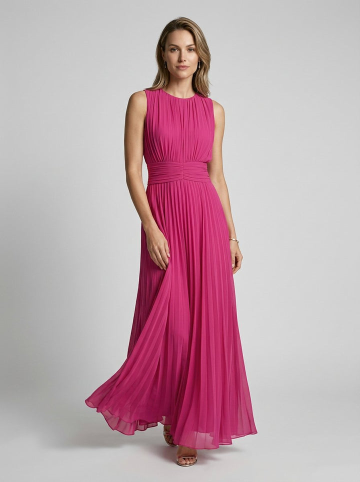 Elegant Chiffon Formal Dress for Women with Soft Drape Formal Style