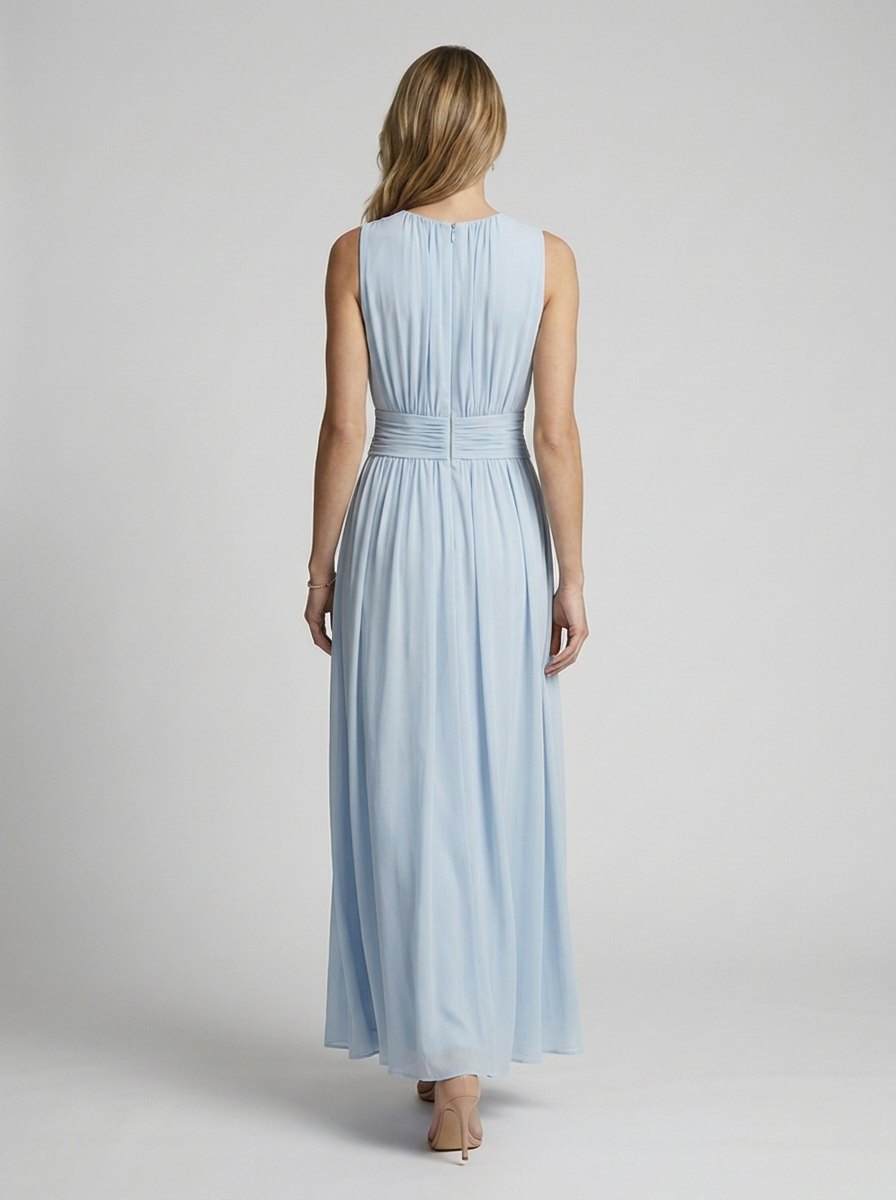 Elegant Chiffon Formal Dress for Women with Soft Drape Formal Style