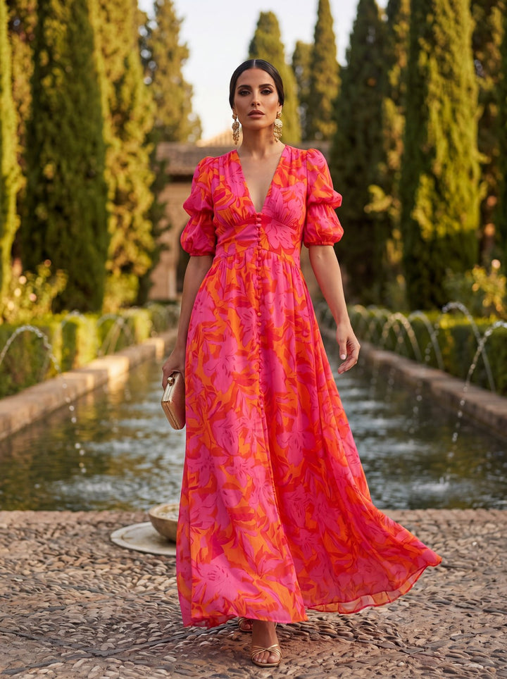 Elegant Fall Wedding Guest Dress for Women with Soft Drape Wedding Guest Style
