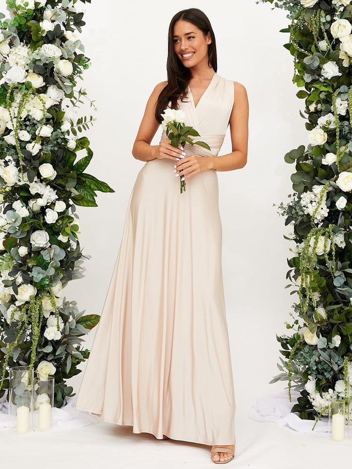Elegant Formal Dress for Women with Soft Drape Formal Style