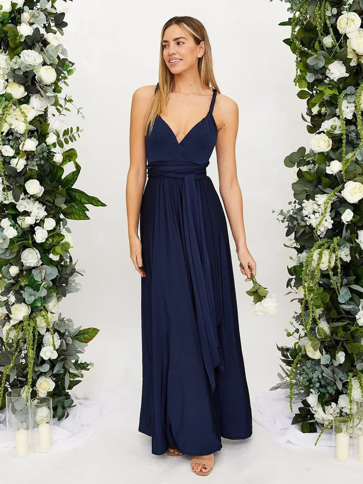 Elegant Formal Dress for Women with Soft Drape Formal Style