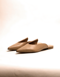 Marlow Pointed Mule - Camel