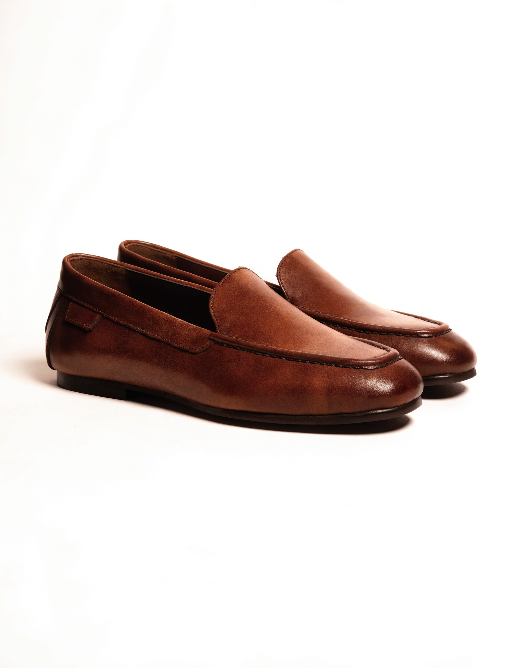 Wren Driving Loafer - Chestnut