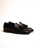 Juniper Tassel Loafer - Black