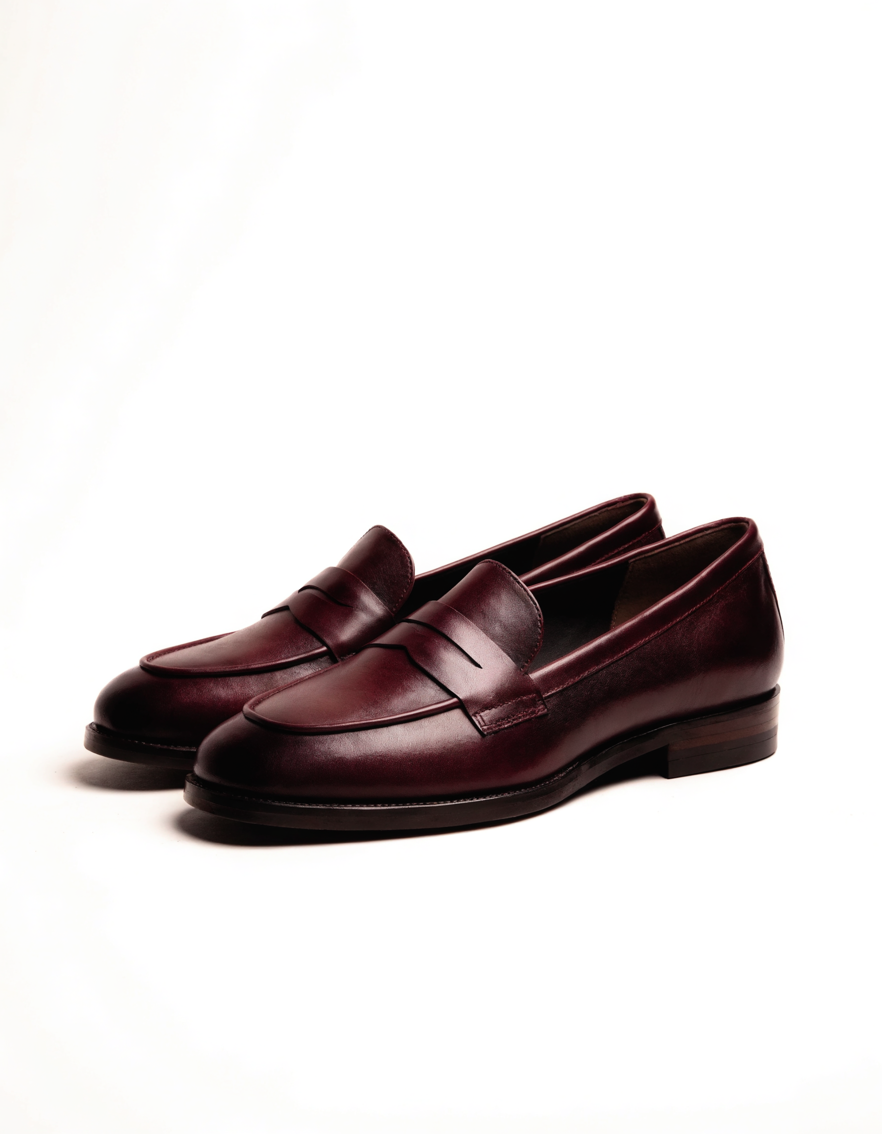 Sable Penny Loafer - Burgundy