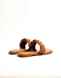 Isla Braided Slide - Tan